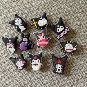 Kuromi croc Charms